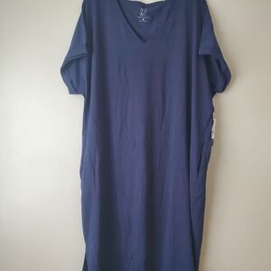 New York & Company Navy Blue Dress
